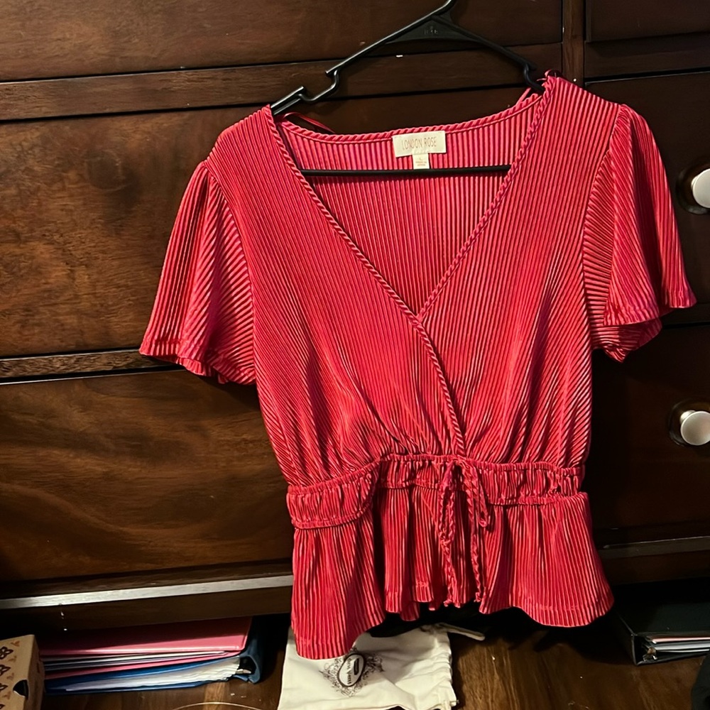 cute magenta top